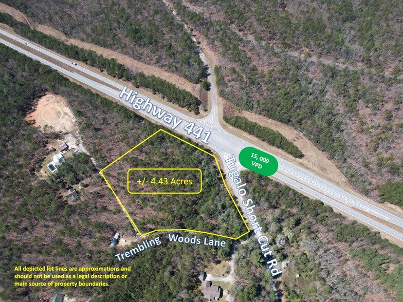 Primary Photo Of Tugalo Short Cut (110 Trembling Woods Ln), Clarkesville Land For Sale