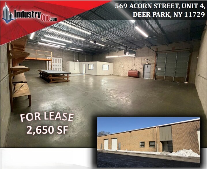Primary Photo Of 569 Acorn St, Deer Park Warehouse For Lease