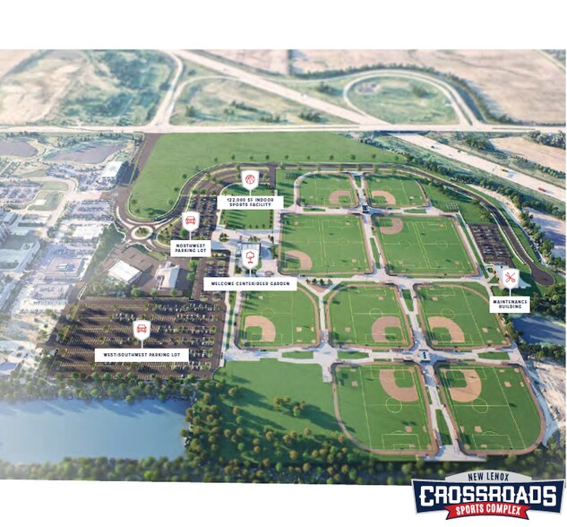 More Photos Of SWQ Route 6 & Interstate 355, New Lenox Land For Lease