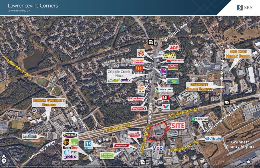 Primary Photo Of GA-20/Buford Drive & GA-316, Lawrenceville Land For Lease