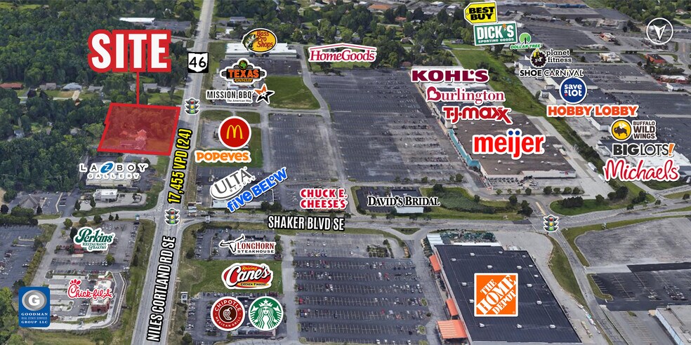 Primary Photo Of 2169 Niles Cortland Rd SE, Warren Storefront For Lease