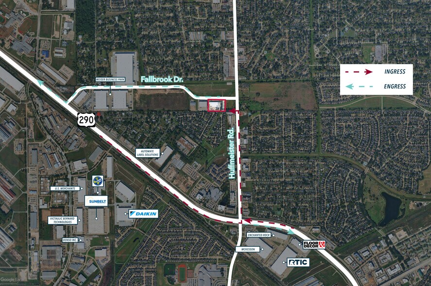 More Photos Of 10815 Huffmeister Rd, Houston Manufacturing For Lease