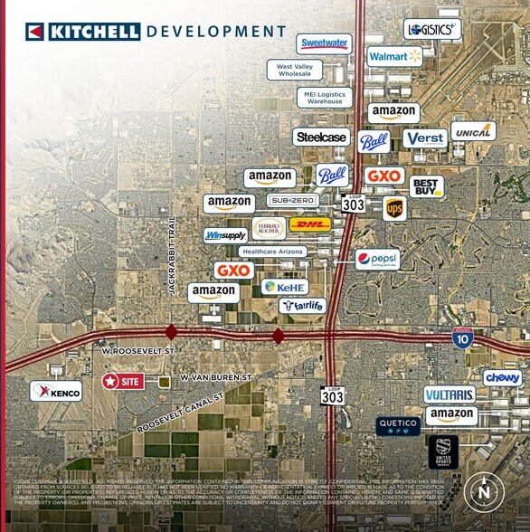 More Photos Of SWC Jackrabbit & Van Buren, Buckeye Land For Sale