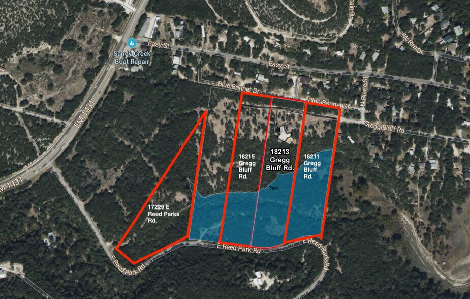 More Photos Of 18213 Gregg Bluff Rd, Jonestown Land For Sale