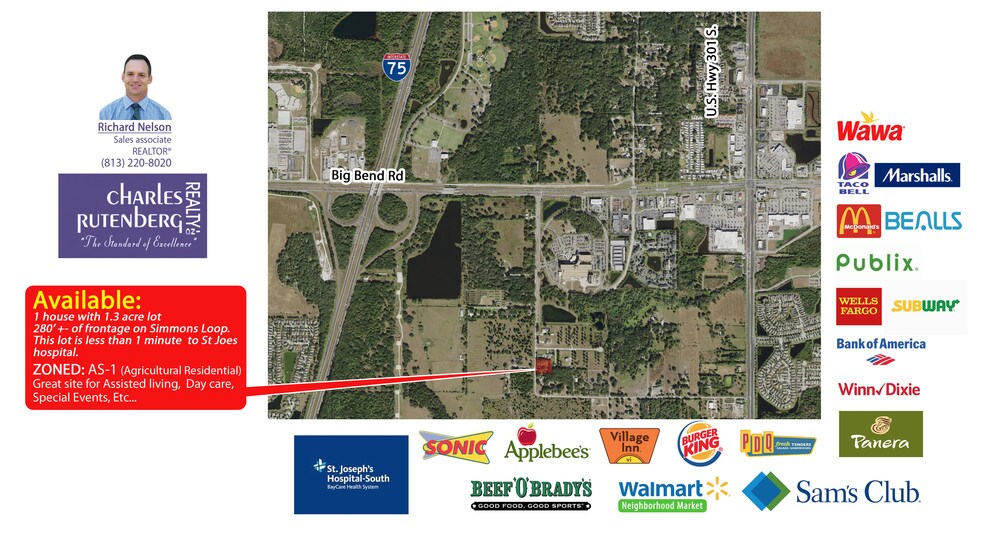 Primary Photo Of 6719 Simmons Loop, Riverview Land For Sale