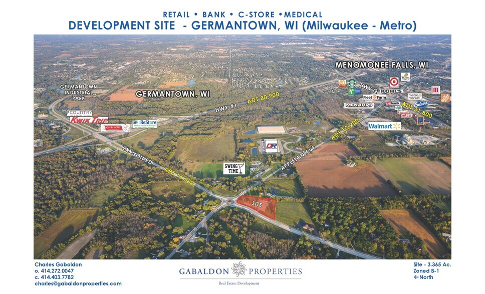 Primary Photo Of W200N10320 Lannon Rd, Germantown Land For Sale