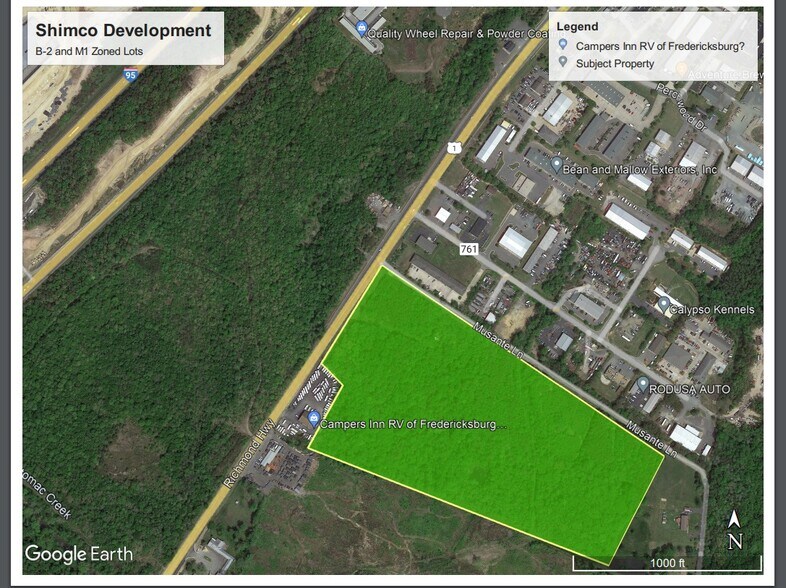 More Photos Of Richmond Hwy & Musante Ln, Fredericksburg Land For Lease