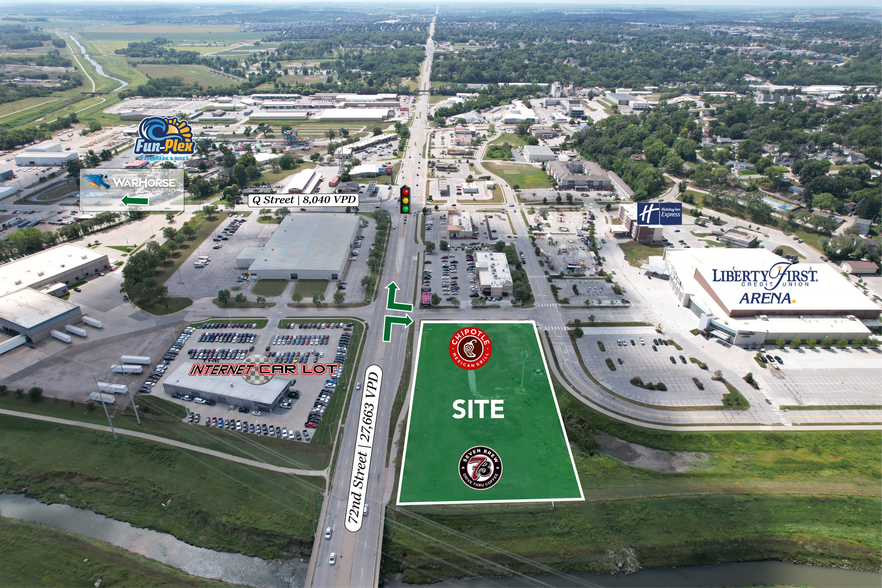 More Photos Of P @ 72nd, Omaha Land For Lease