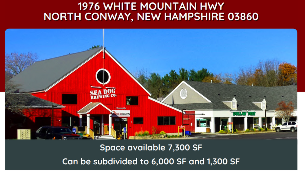 Primary Photo Of 1976 White Mountain Hwy, North Conway Storefront Retail Office For Lease