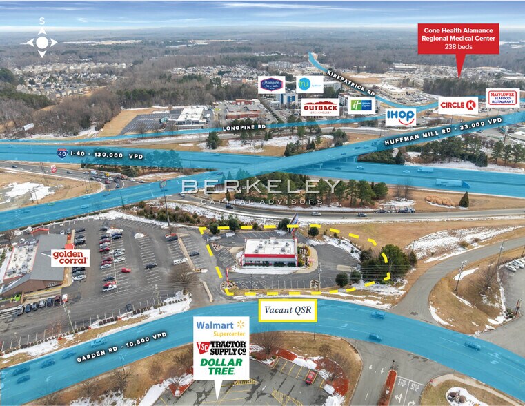 More Photos Of 3120 Garden Rd, Burlington Restaurant For Sale