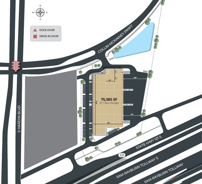 More Photos Of Collin McKinney Pky, McKinney Industrial For Lease