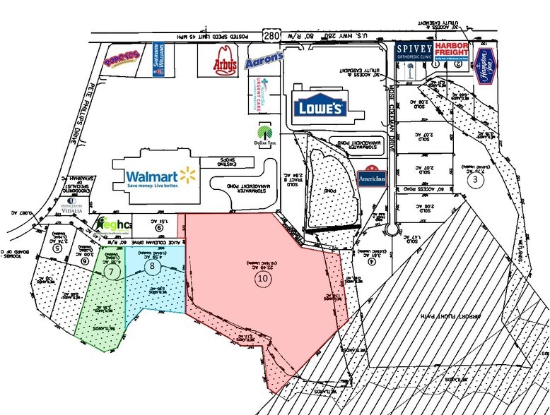 More Photos Of US Highway 280 @ Mose Coleman Drive, Vidalia Land For Sale