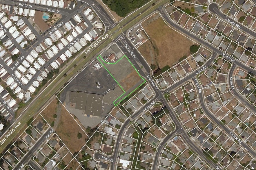 Primary Photo Of San Pablo Ave @ Tara Hills Dr, Pinole Land For Sale