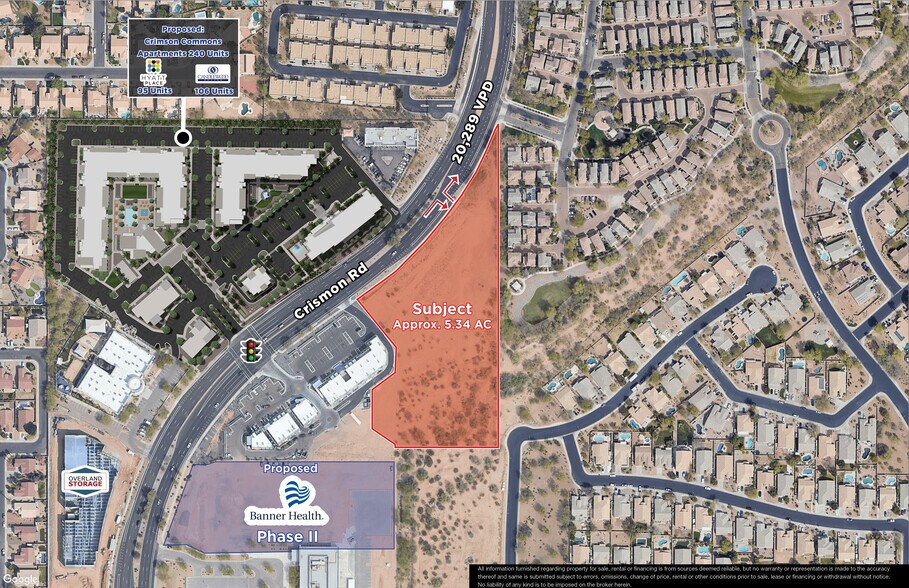 More Photos Of 1803 S Crismon, Mesa Land For Sale