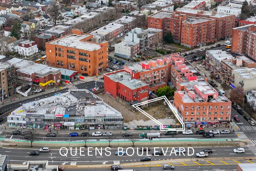 Primary Photo Of 8414 Queens Blvd, Elmhurst Land For Sale