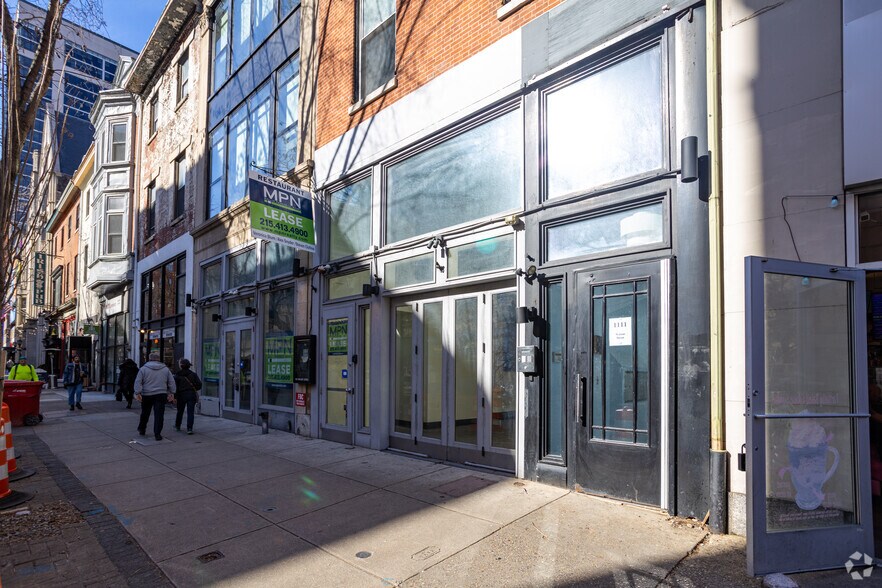 More Photos Of 1111-1113 Walnut St, Philadelphia Storefront For Lease