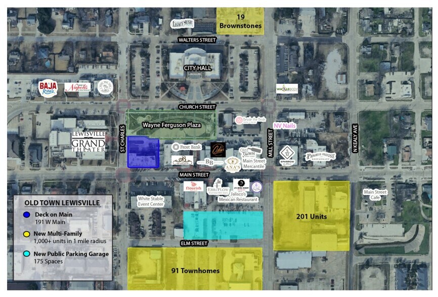 More Photos Of 191 W Main St, Lewisville Storefront Retail Office For Lease