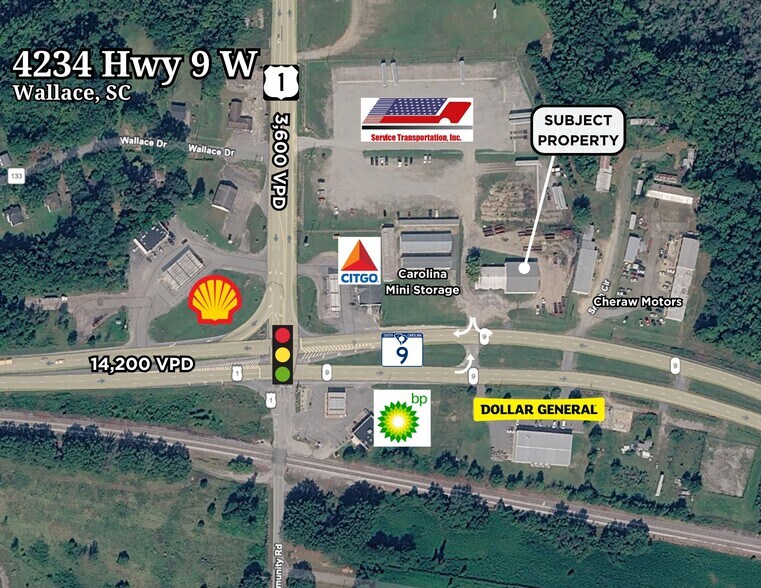 Primary Photo Of 4234 Highway 9 W, Wallace Warehouse For Sale