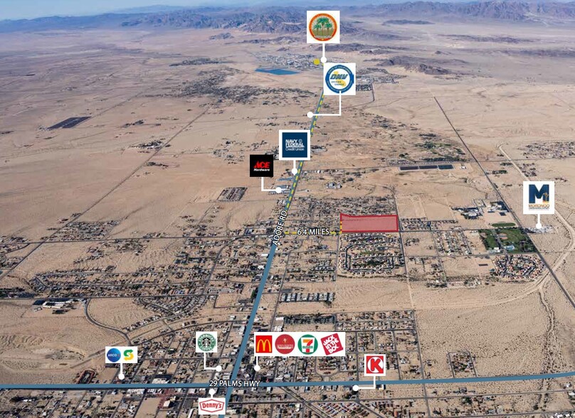 Primary Photo Of 0 2 Mile, Twentynine Palms Land For Sale