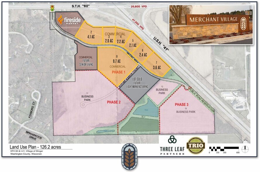 More Photos Of SWQ I-41 & State Road 60, Slinger Land For Sale