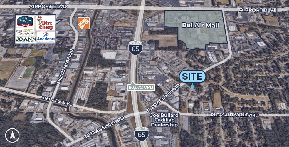 More Photos Of 3201 Executive Park Cir, Mobile Land For Sale