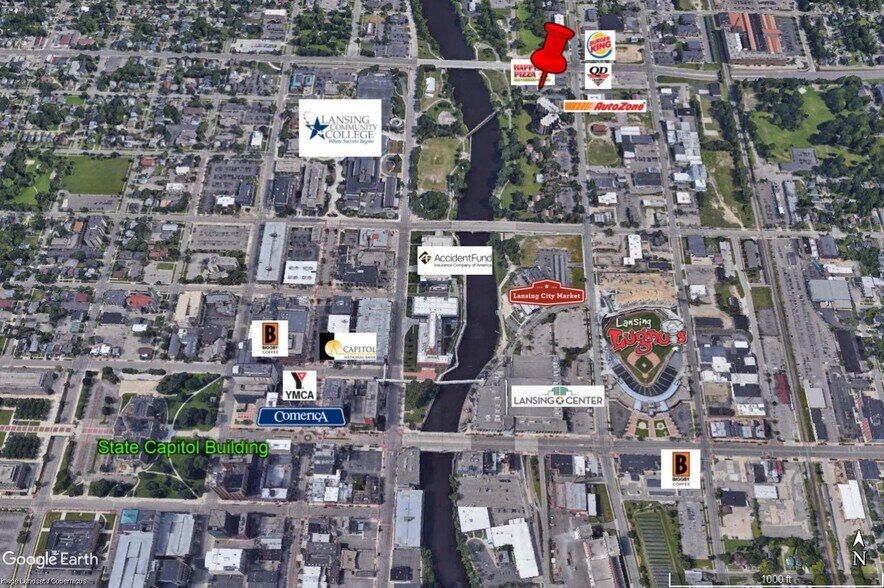 More Photos Of 400-420 E Saginaw St, Lansing Storefront Retail Office For Lease