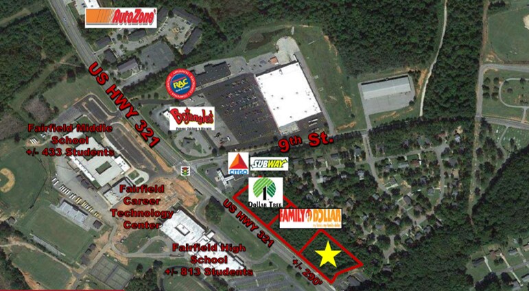 More Photos Of U.S. 321 Bypass Byp, Winnsboro Land For Sale