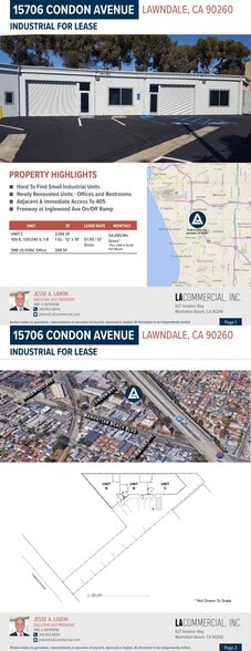 More Photos Of 15706 Condon Ave, Lawndale Warehouse For Lease