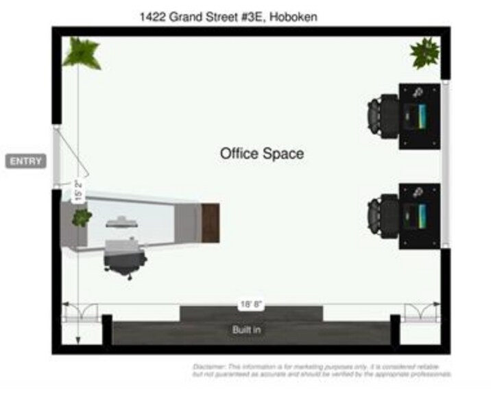 More Photos Of 1422 Grand St, Hoboken Loft Creative Space For Lease