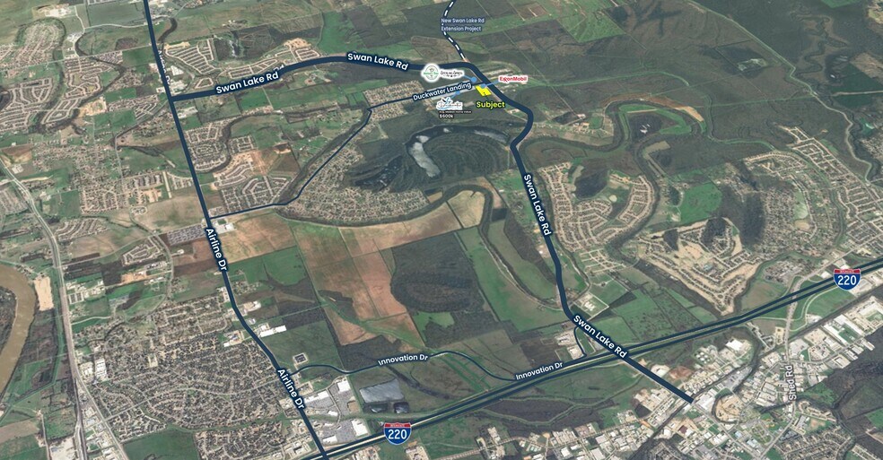 More Photos Of 0 Swan Lake and Duckwater, Bossier City Land For Sale