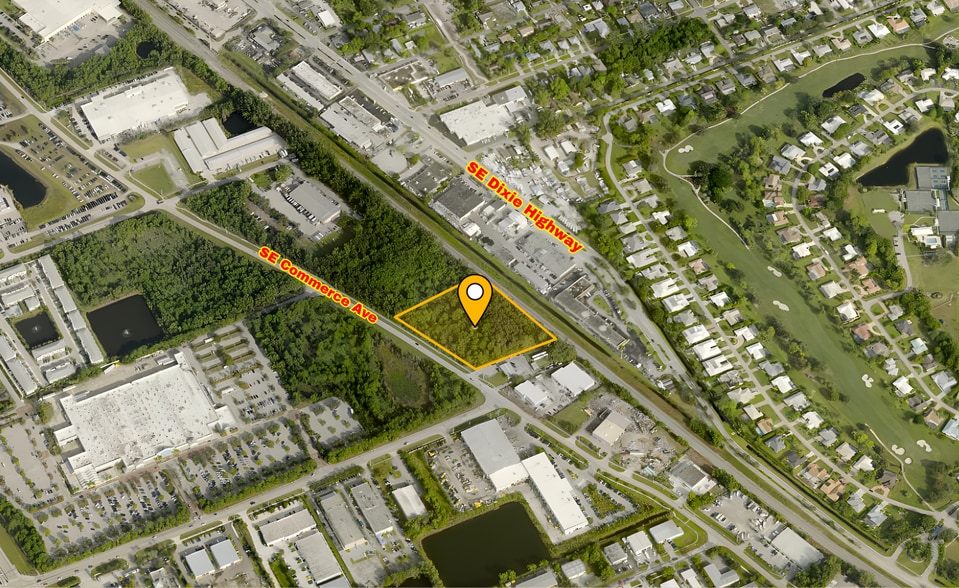 Primary Photo Of SE Commerce Ave @ SE Market Place, Stuart Land For Sale