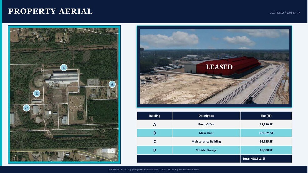 More Photos Of 735 FM 92 S, Silsbee Warehouse For Lease