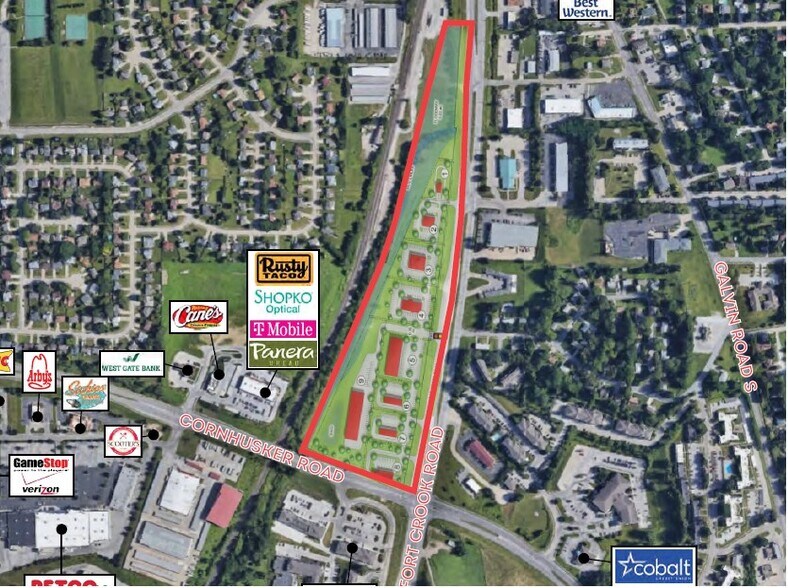 Primary Photo Of Cornhusker and Fort Crook, Bellevue Land For Sale