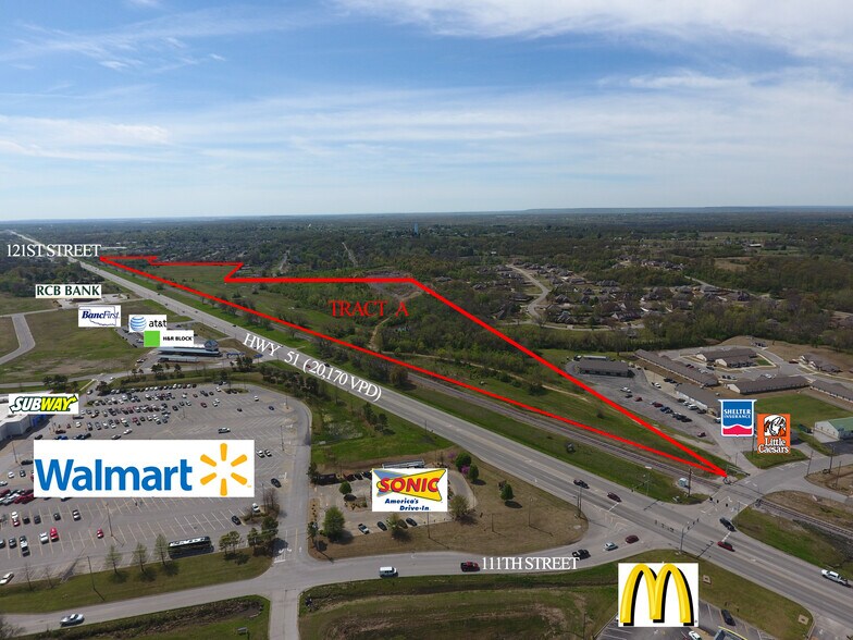 Primary Photo Of 111th & Highway 51, Coweta Land For Sale