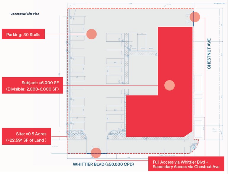 More Photos Of 541 E Whittier Blvd, La Habra Freestanding For Lease