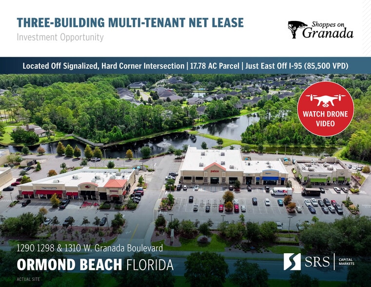 Primary Photo Of 1290-1310 W Granada Blvd, Ormond Beach Storefront For Sale