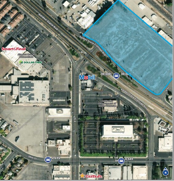 More Photos Of 1670-1700 Golden State Hwy, Bakersfield Land For Sale