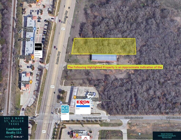 Primary Photo Of 995 Main St, Keller Land For Sale