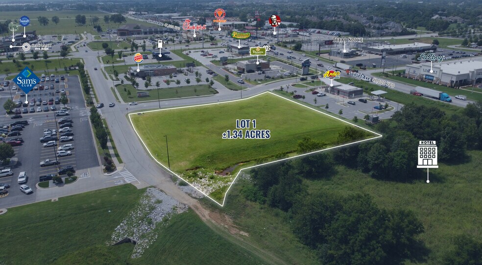 More Photos Of Highway 412 & Interstate 49, Springdale Land For Sale