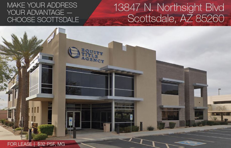 Primary Photo Of 13847 N Northsight Blvd, Scottsdale Office For Lease