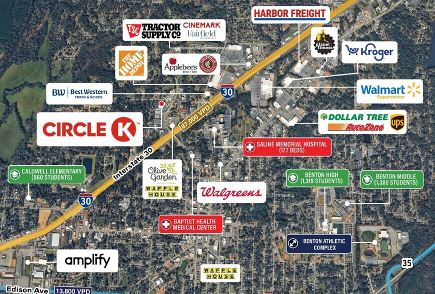 More Photos Of 1220 Ar-35, Benton Convenience Store For Sale