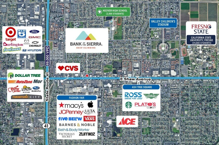 More Photos Of 636 E Shaw Ave, Fresno Bank For Sale