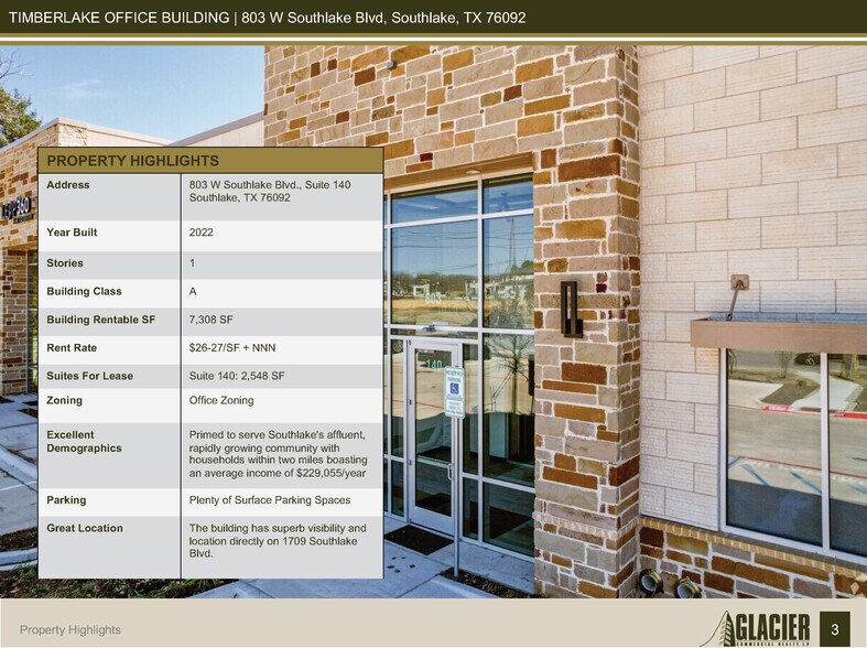 More Photos Of 803 W Southlake Blvd, Southlake Office For Lease