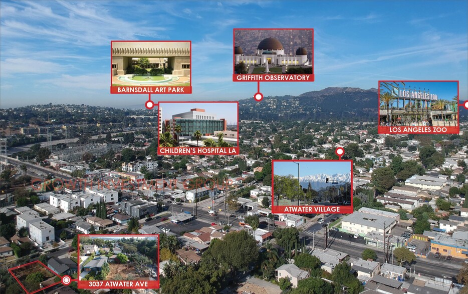 Primary Photo Of 3037 Atwater Ave, Los Angeles Land For Sale