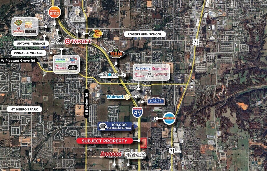 More Photos Of Oakwood & Dixieland Rd, Lowell Unknown For Lease