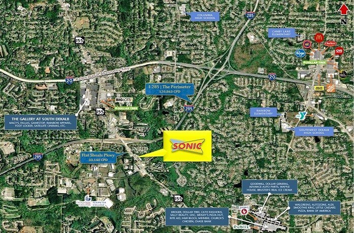 More Photos Of 3900 Flat Shoals Pky, Decatur Fast Food For Sale