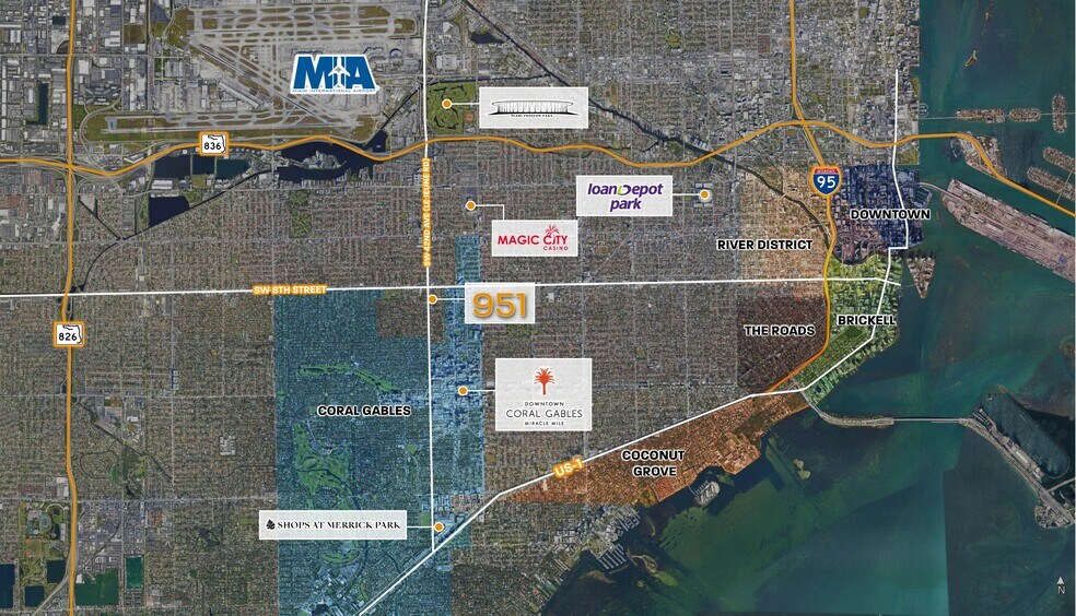 More Photos Of 951 S Le Jeune Rd, Coral Gables Medical For Sale