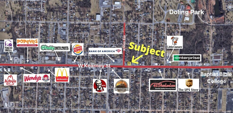 More Photos Of 521 W Kearney St, Springfield Auto Dealership For Sale