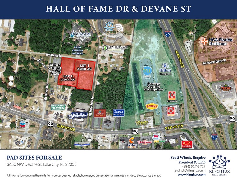 Primary Photo Of 3650 NW Devane St, Lake City Land For Lease