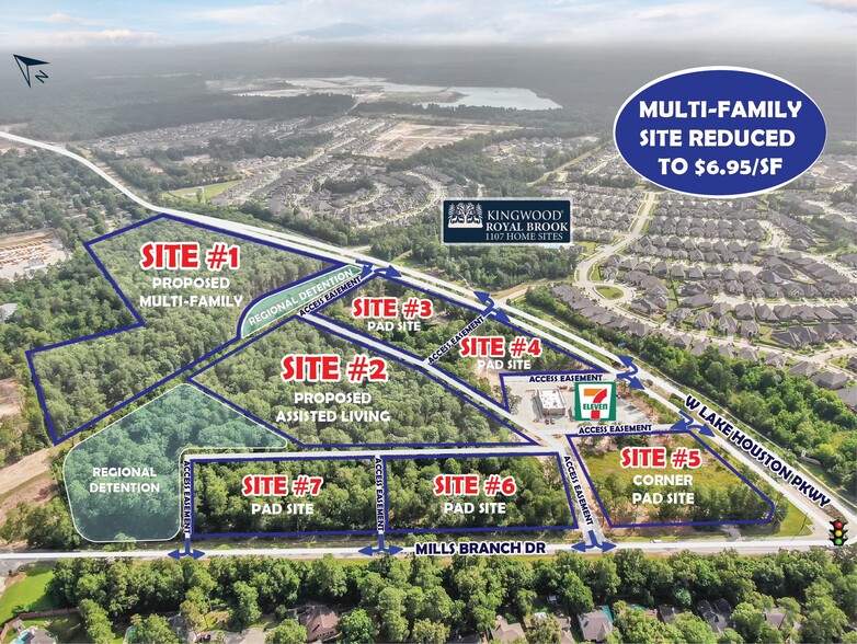 Primary Photo Of 0 W Lake Houston Pkwy, Kingwood Land For Sale